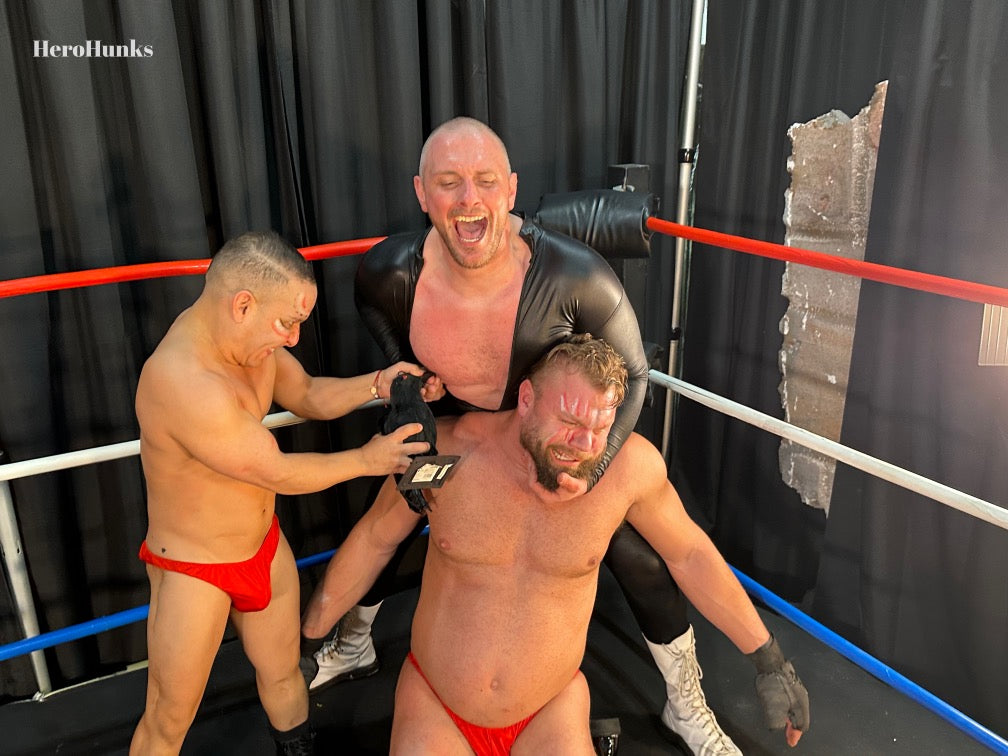 Red Baron & Mini Baron vs. Nick Justice (Enchanted Hero)