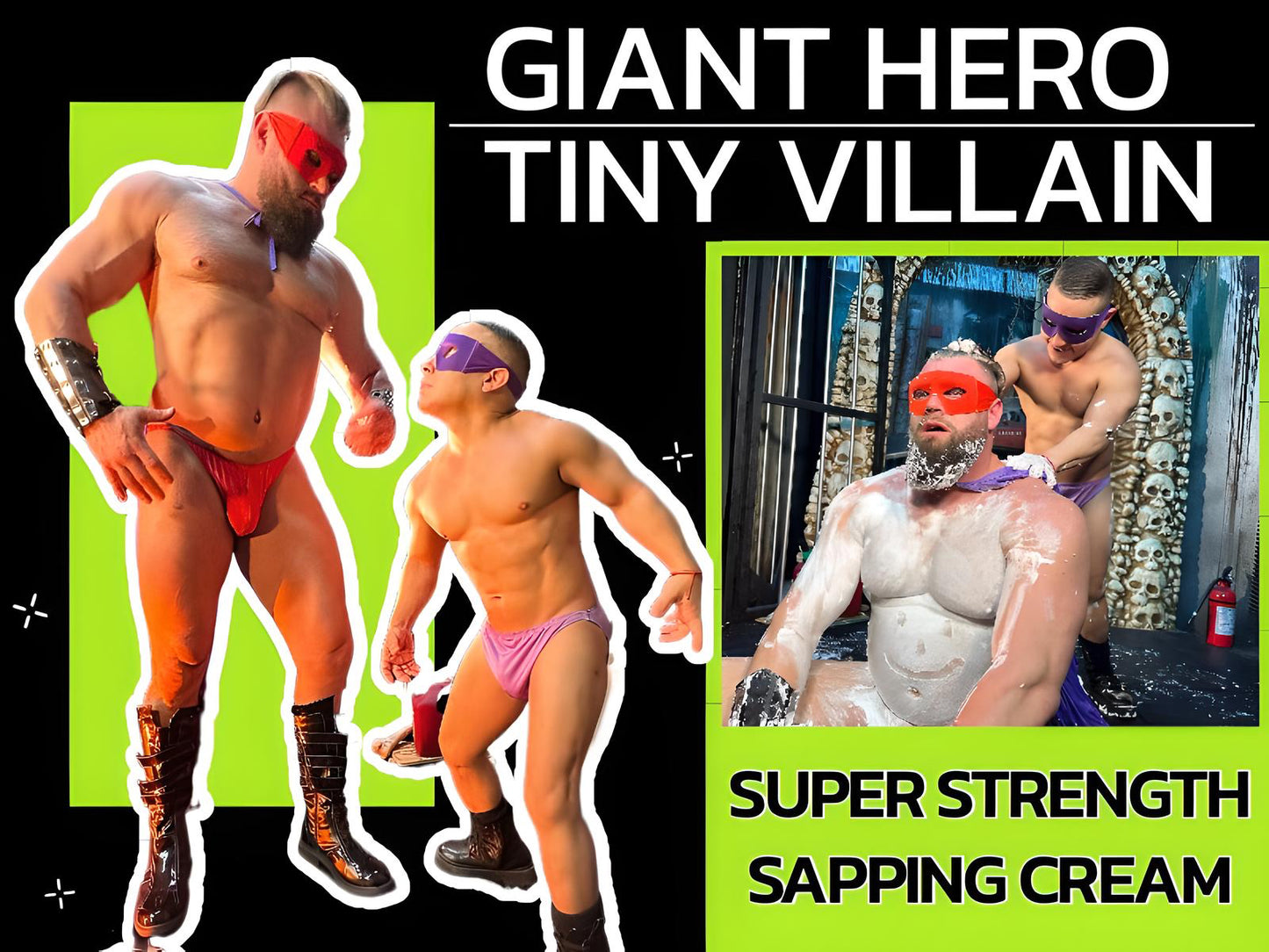 Brawn Blast vs. Baron Badcock (MASSIVE VS TINY)