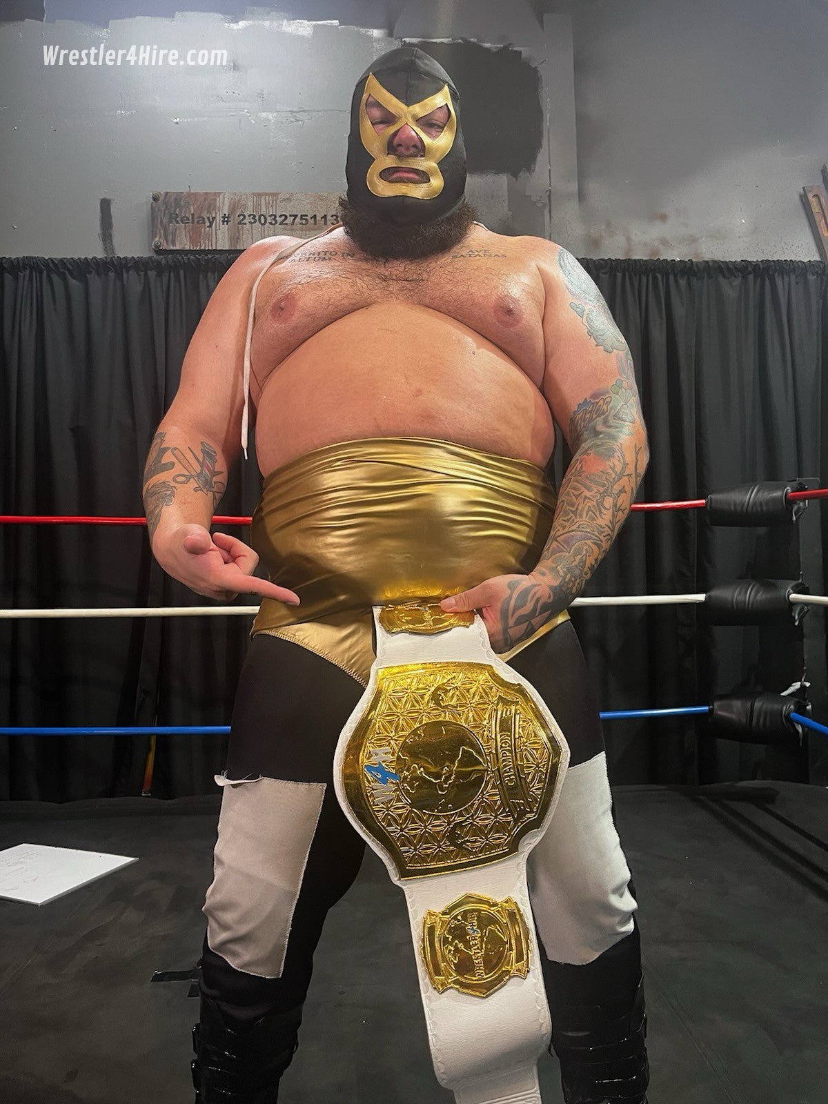 Travis Maverick vs. Golden Terror (Championship Match)