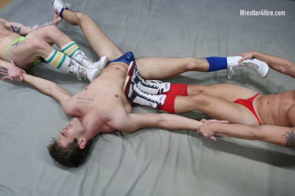 TrevThor vs. Tanner Ripley vs. Aiden Langston (Double-Crossed)