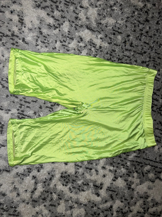 Neon Green Square Cuts (QT Rawlins)