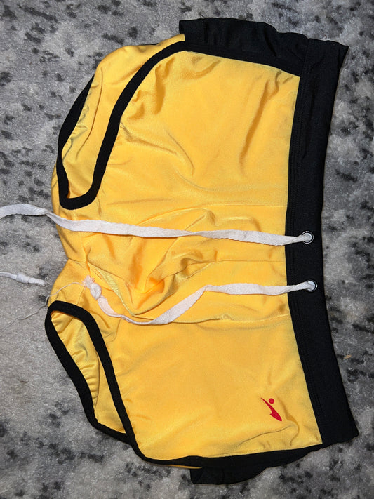 Yellow Short shorts
