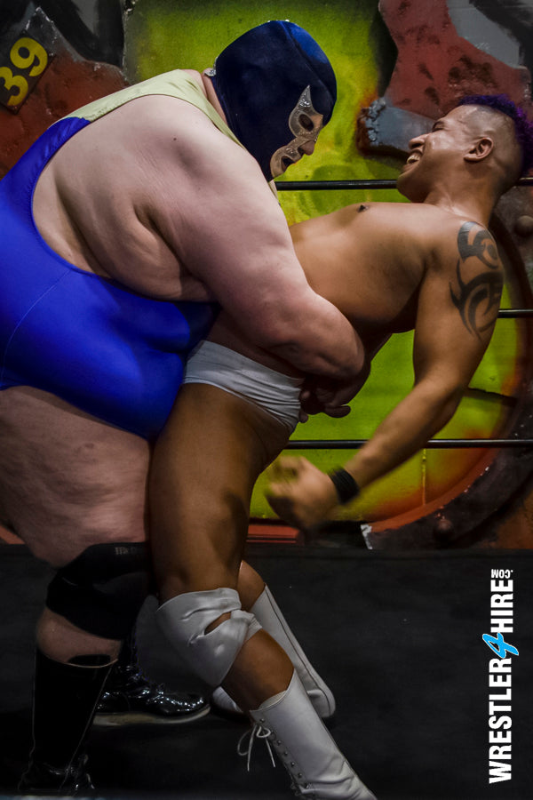 Gabe Steele vs. Big Masked Heel