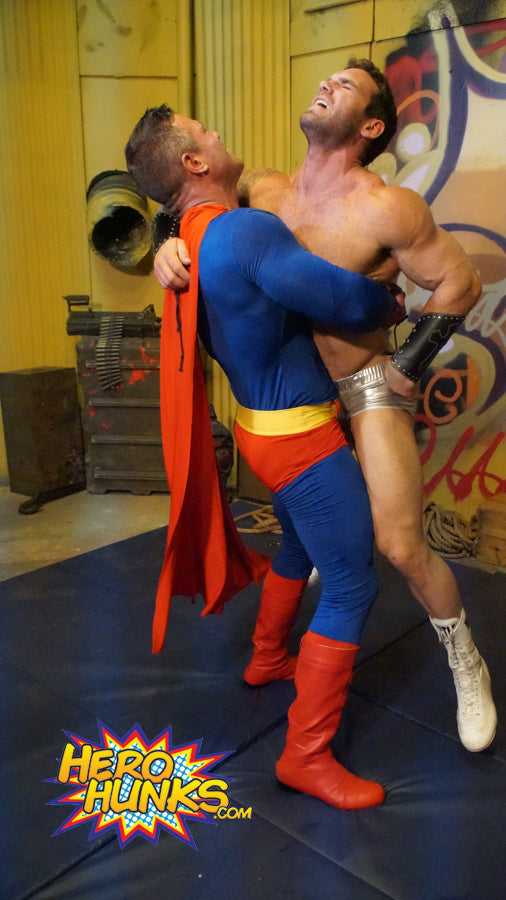Steel Man vs. Silver Serpent