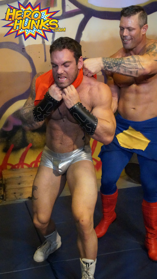 Steel Man vs. Silver Serpent