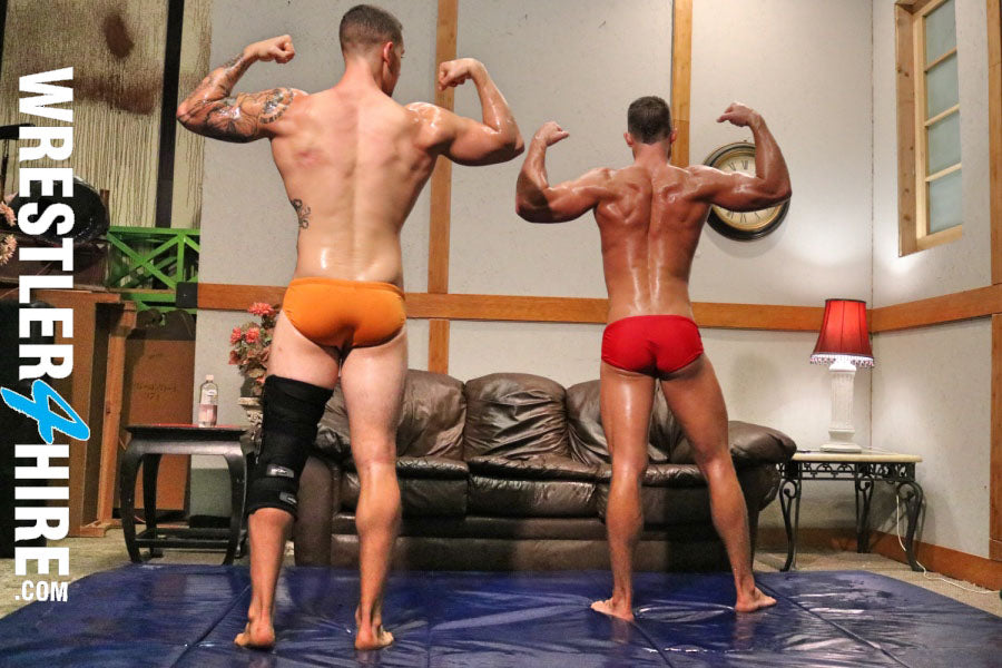 Cal Bennett vs. Blake Starr (Oil Wrestling)