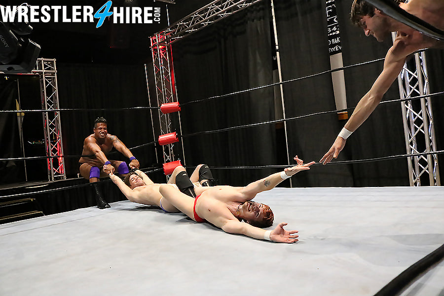 Ethan Andrews & Gabe Steele vs. Matty O'Boy & Zacky Darlin