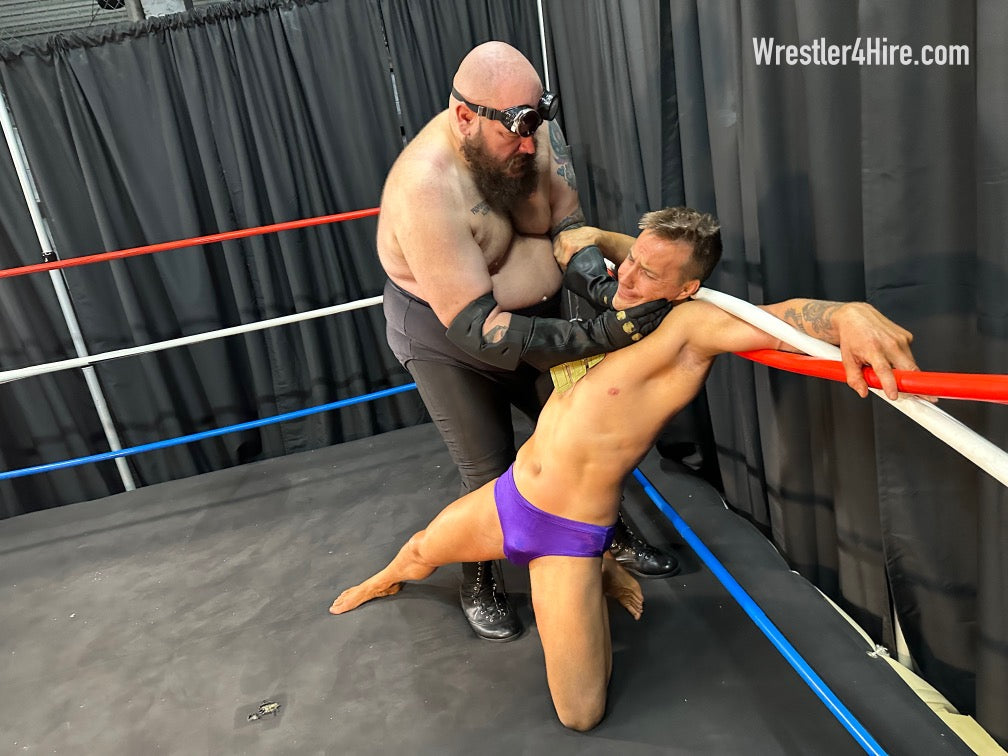 Tied Up & Ball Bashed - Cameron vs. Dr. Maniacal