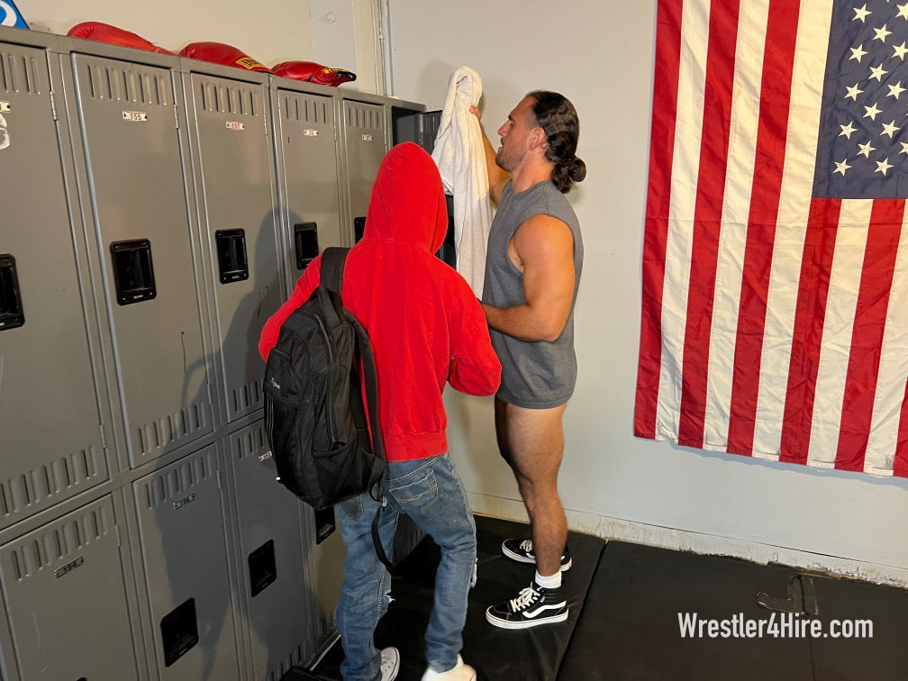 Locker Room Bully: Angel Silver vs. Fun Size Frank