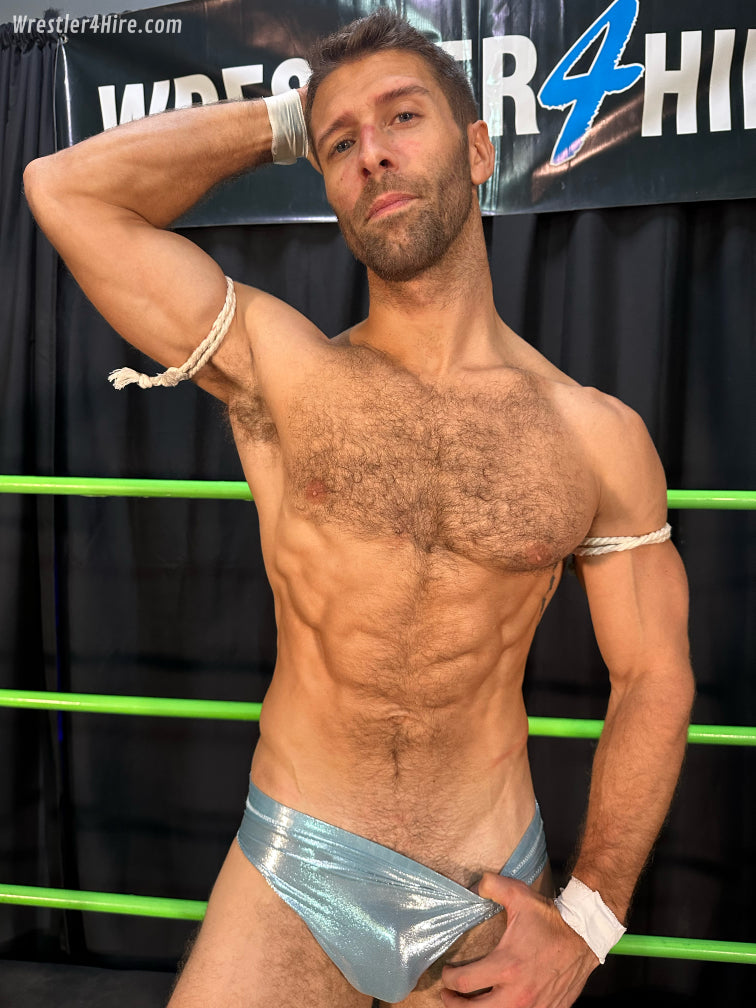 HAIRY HUNK HUMBLED & SQUASHED: Blayne vs. Golden Terror
