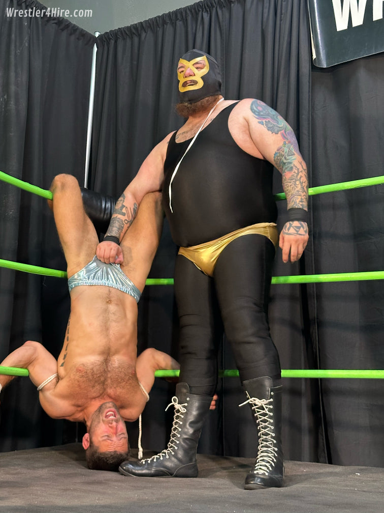HAIRY HUNK HUMBLED & SQUASHED: Blayne vs. Golden Terror