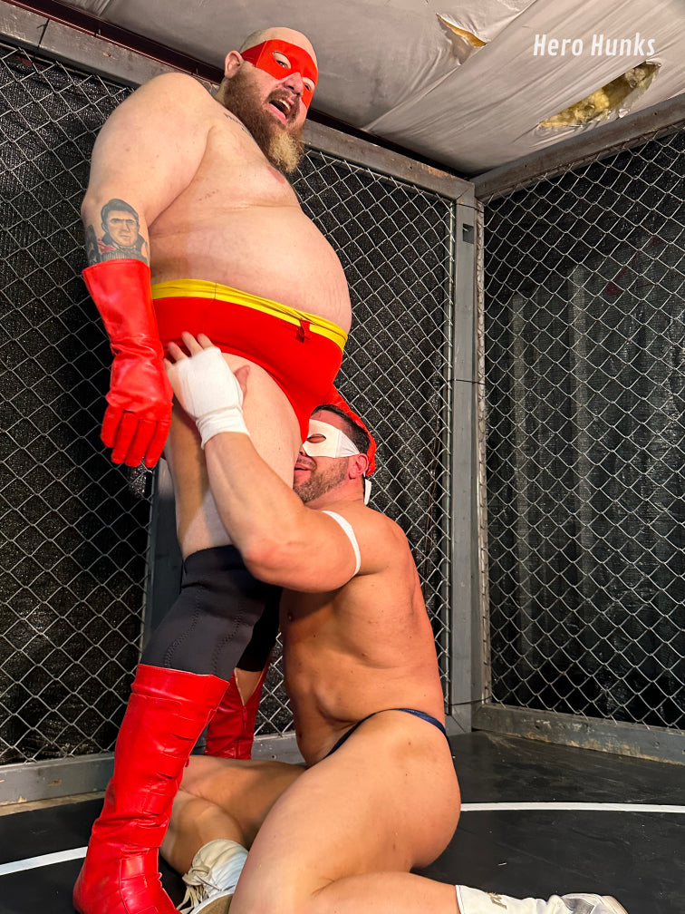 Muscle Superhero Reveals Secret