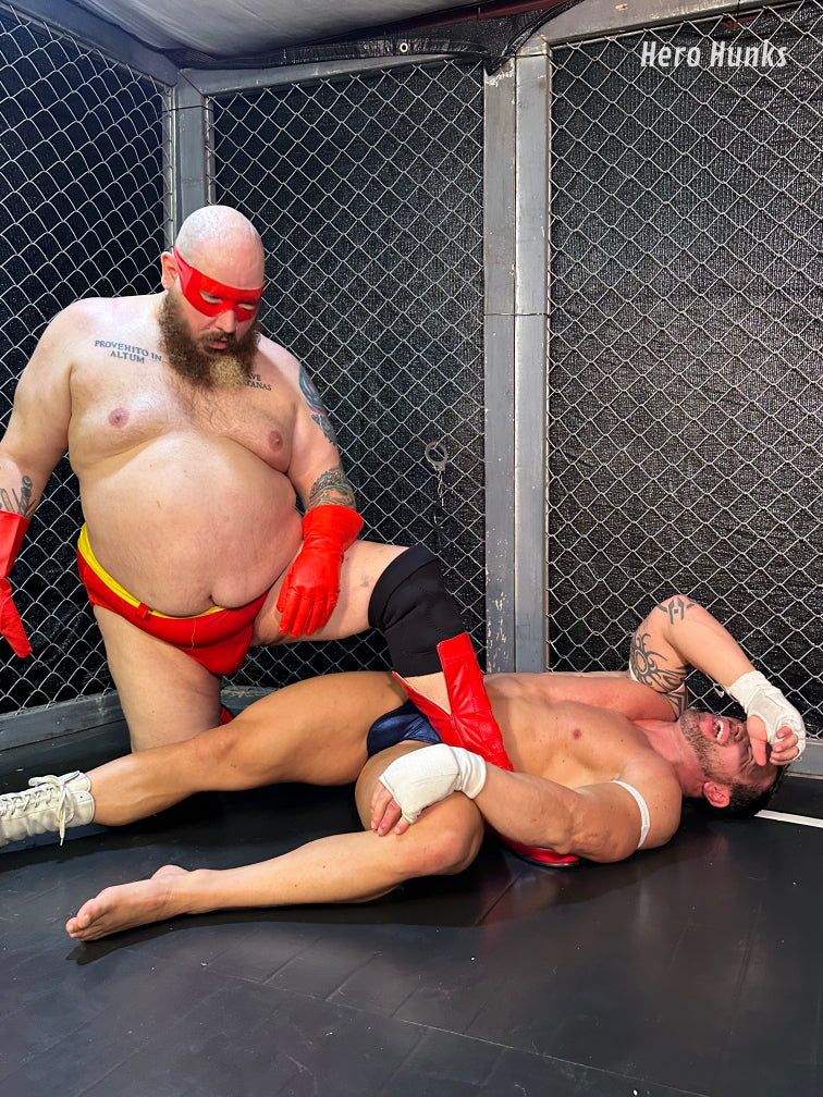 Muscle Superhero Reveals Secret