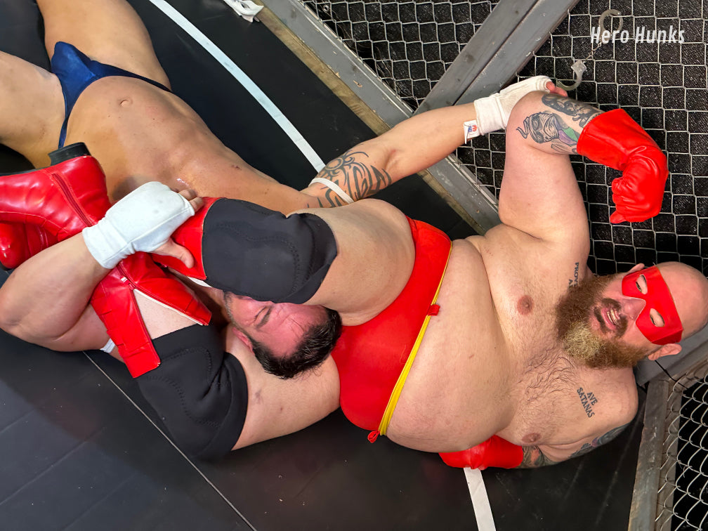 Muscle Superhero Reveals Secret