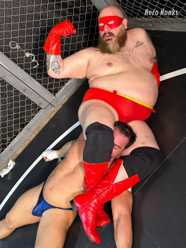 Muscle Superhero Reveals Secret