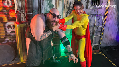 CLEAN CUT HERO DESTROYED: Mighty Muscle vs. Dr. Maniacal