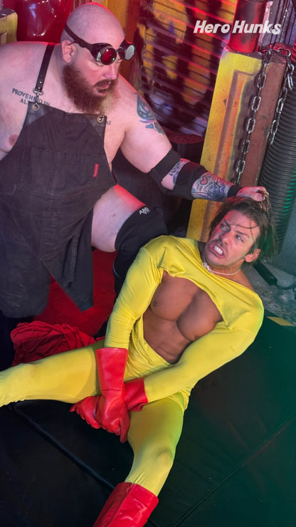 CLEAN CUT HERO DESTROYED: Mighty Muscle vs. Dr. Maniacal