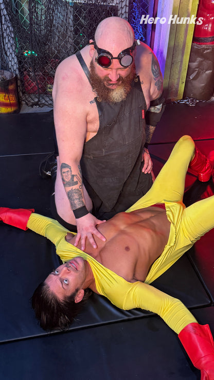 CLEAN CUT HERO DESTROYED: Mighty Muscle vs. Dr. Maniacal