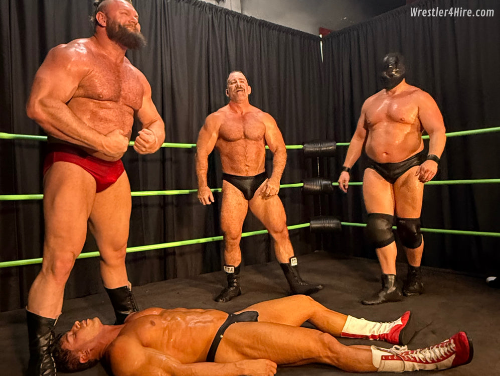 Double-Crossed Tag: Bronco & Bjorn vs. Matt Stiel & OTS XXL