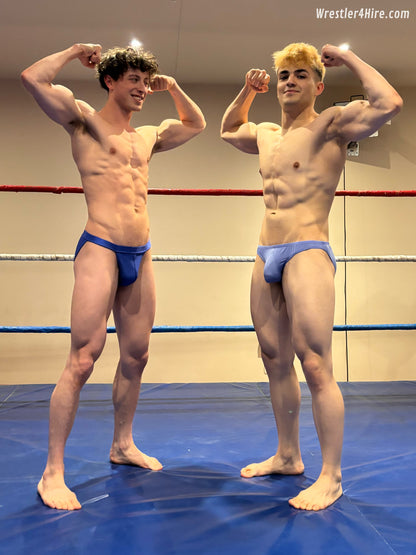 COLLEGE CUTIES GO PRO: Danny Dimples vs. Francisco Flex