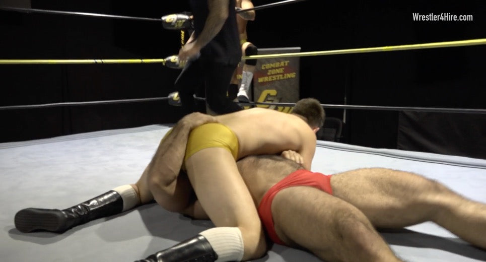 Zach Altovito & Mark Muscle vs. Cameron & Ethan Andrews (Guest Ref)