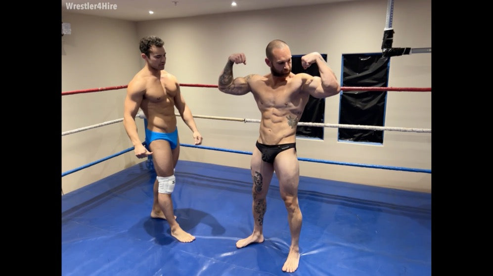 Part 1: Travis Maverick vs. Chace LaChance (Headscissors & Bodyscissors)