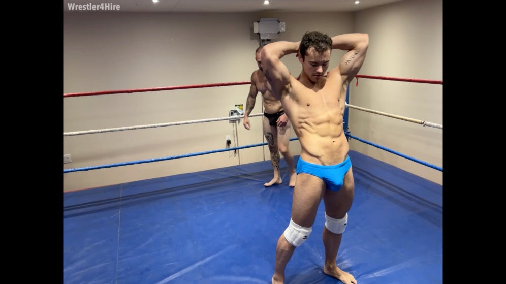 Part 1: Travis Maverick vs. Chace LaChance (Headscissors & Bodyscissors)