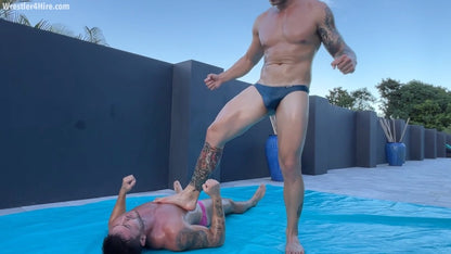 Franco, The Italian Stallion vs. Vinny (Oil)