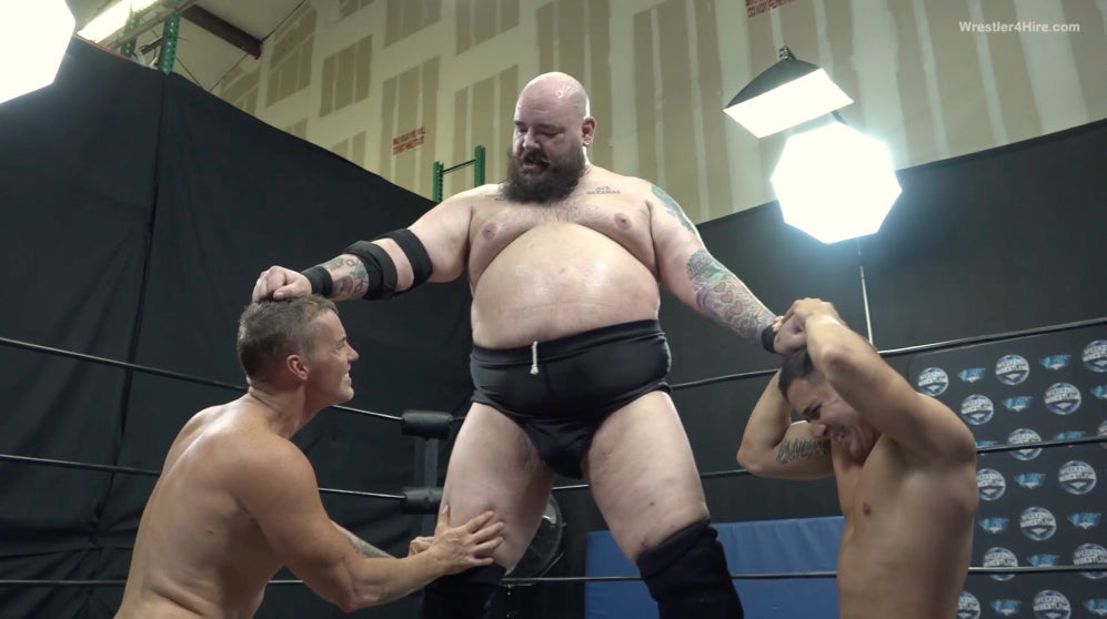 2 JOBBERS TIED UP - Javier The Hunk & Cameron vs. Dr. Maniacal