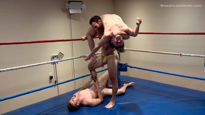 2 Jobbers, 1 Heel: Chace LaChance vs. Darron Bluu & Adam Awbride