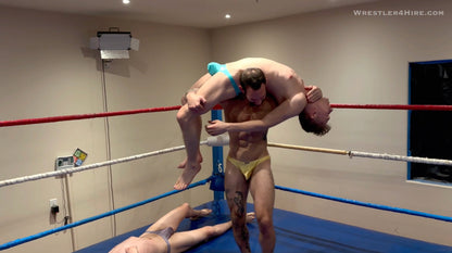 2 Jobbers, 1 Heel: Chace LaChance vs. Darron Bluu & Adam Awbride