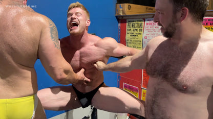 TAG TEAM BETRAYAL: Jim Ratt vs. Mark Muscle & Jonny Firestorm (2-on-1)
