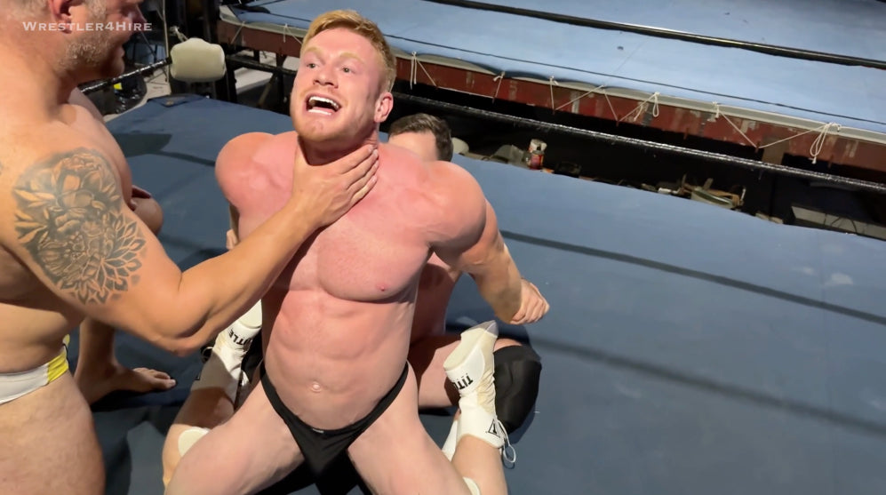 TAG TEAM BETRAYAL: Jim Ratt vs. Mark Muscle & Jonny Firestorm (2-on-1)