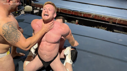 TAG TEAM BETRAYAL: Jim Ratt vs. Mark Muscle & Jonny Firestorm (2-on-1)