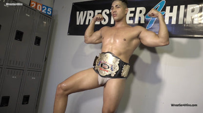 ALL-AMERICAN CHAMPION vs. LATINO JOCK: Alberto vs. Max Ryder.