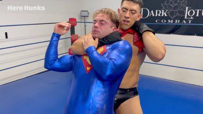 Steel Man POV Tied-up & Double-Teamed