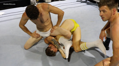 Cameron vs. John Wolfboy & Ethan Andrews (2-on-1)