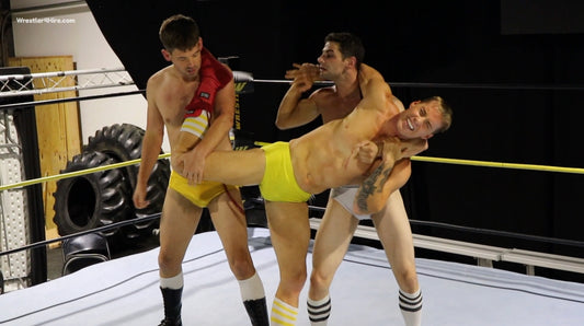 Cameron vs. John Wolfboy & Ethan Andrews (2-on-1)