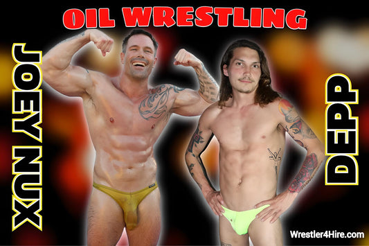 Depp vs. Joey Nux (Oil Wrestling)