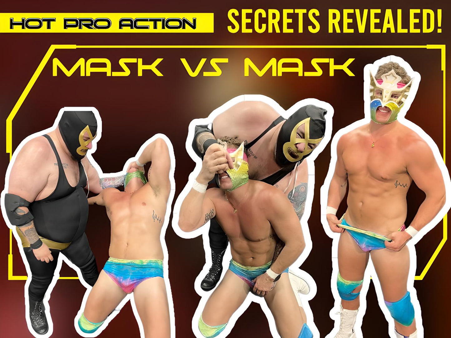 Golden Terror vs. Mystery Hunk (Mask vs. Mask)