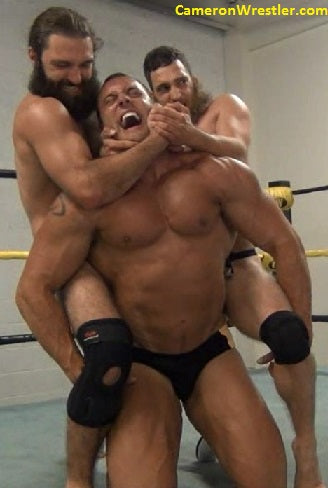 Mark Muscle vs. Zach Reno & Matt Blakewood (Ravaging Savages)