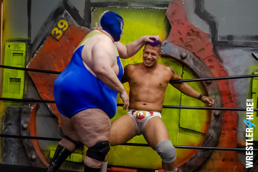 Gabe Steele vs. Big Masked Heel