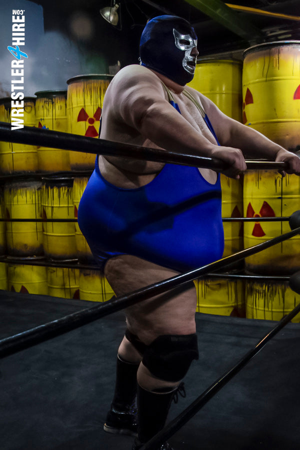 Gabe Steele vs. Big Masked Heel Wrestler4Hire