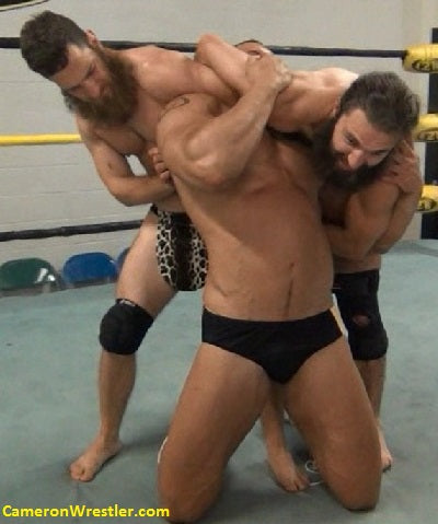 Mark Muscle vs. Zach Reno & Matt Blakewood (Ravaging Savages)