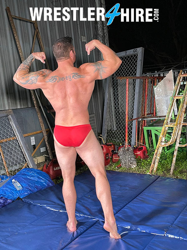 Joey Nux vs. Drew Harper (Oil Wrestling)