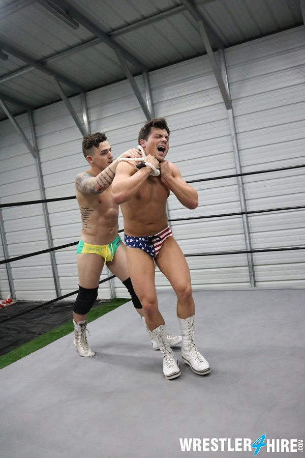 Cam Zagucci vs. Marco Thunder (Rope Match)