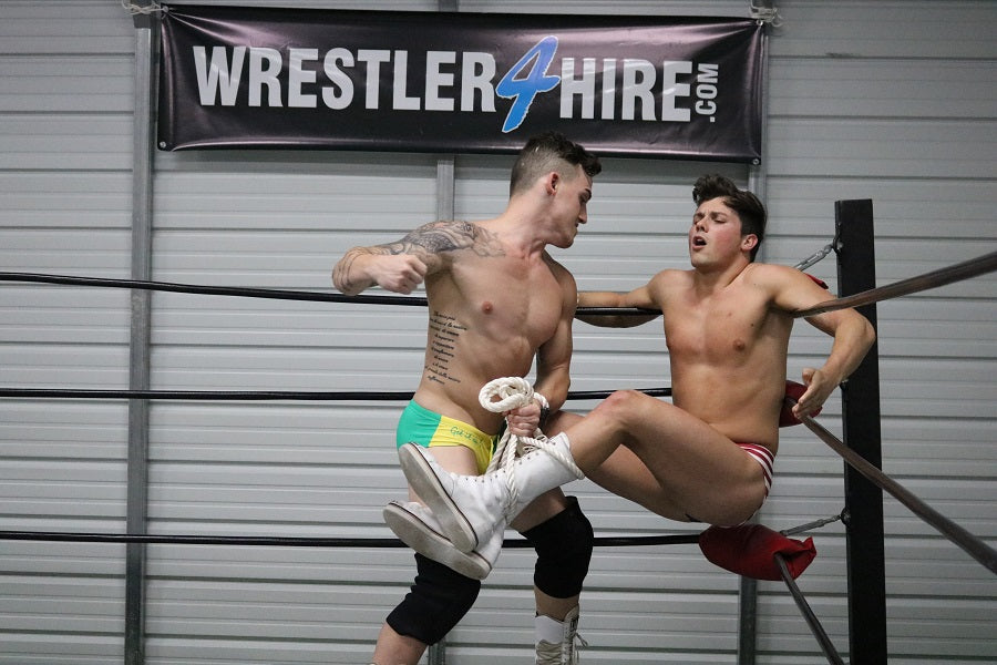 Cam Zagucci vs. Marco Thunder (Rope Match)