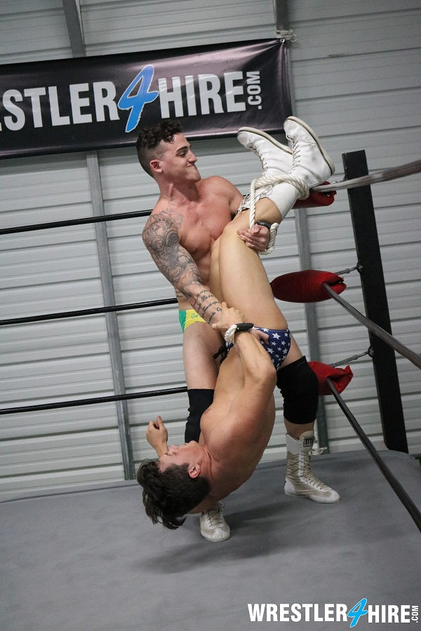 Cam Zagucci vs. Marco Thunder (Rope Match)