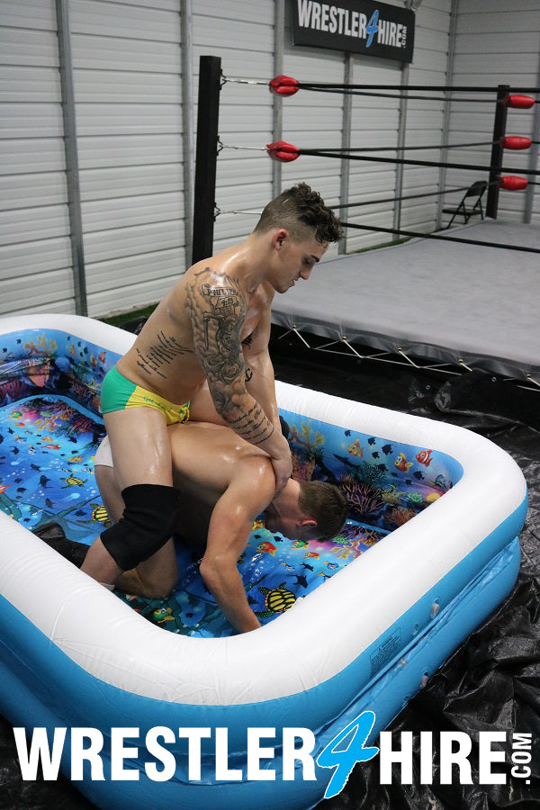 Scrappy vs. Marco Thunder (Oil Wrestling)