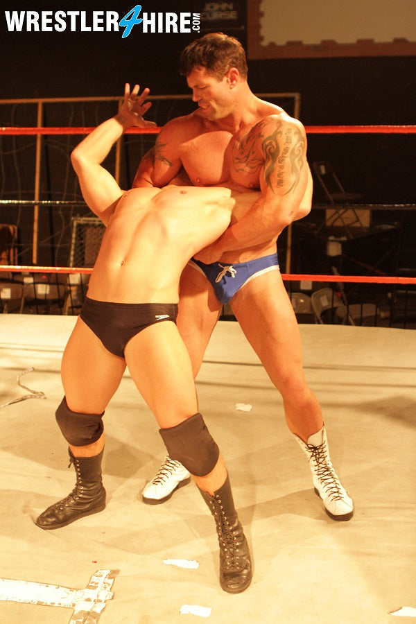 Joey Nux vs. Ronnie Pearl (Body Slams & Bear Hugs)